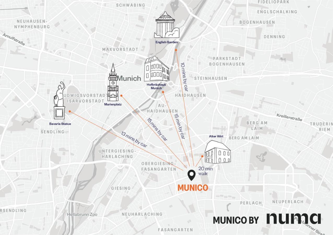 אפרטהוטל Numa Munich Munico מראה חיצוני תמונה